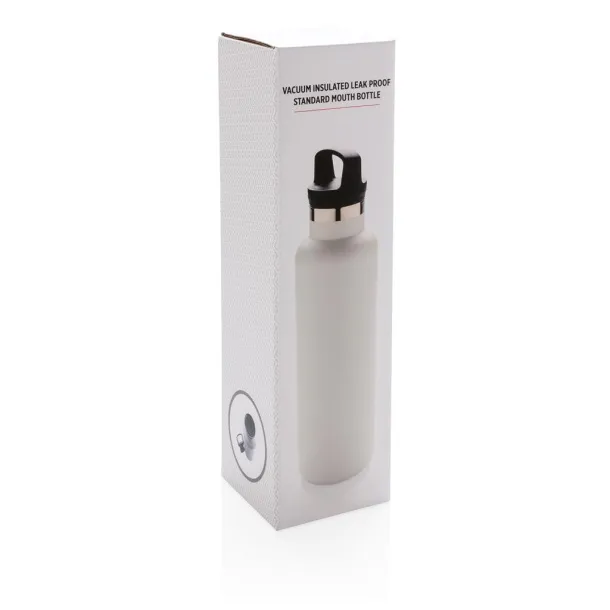  Vacuum insulated leak proof standard mouth bottle - XD Collection Mist white 