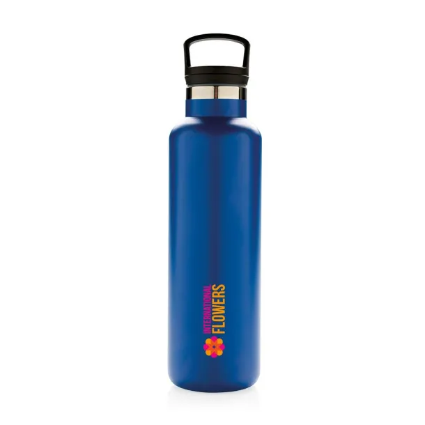  Vacuum insulated leak proof standard mouth bottle - XD Collection Blue 