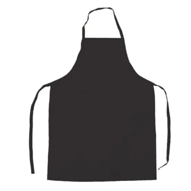  Cotton kitchen apron Crna