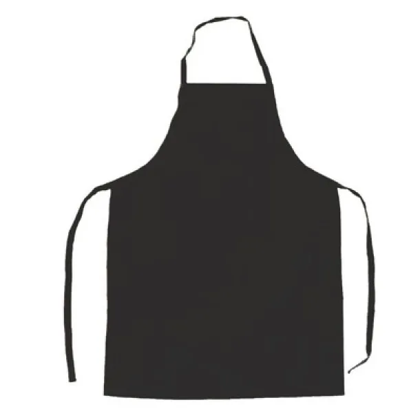  Cotton kitchen apron Crna