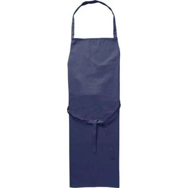  Cotton kitchen apron navy blue