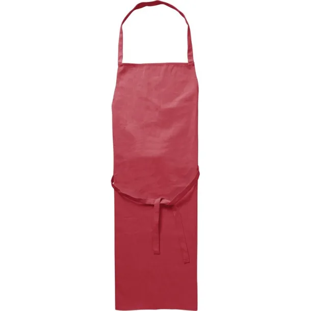  Cotton kitchen apron Crvena