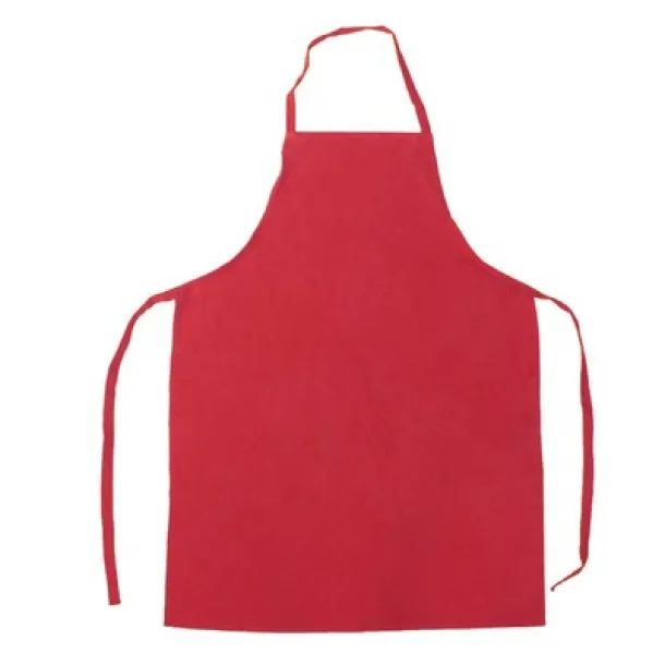  Cotton kitchen apron red