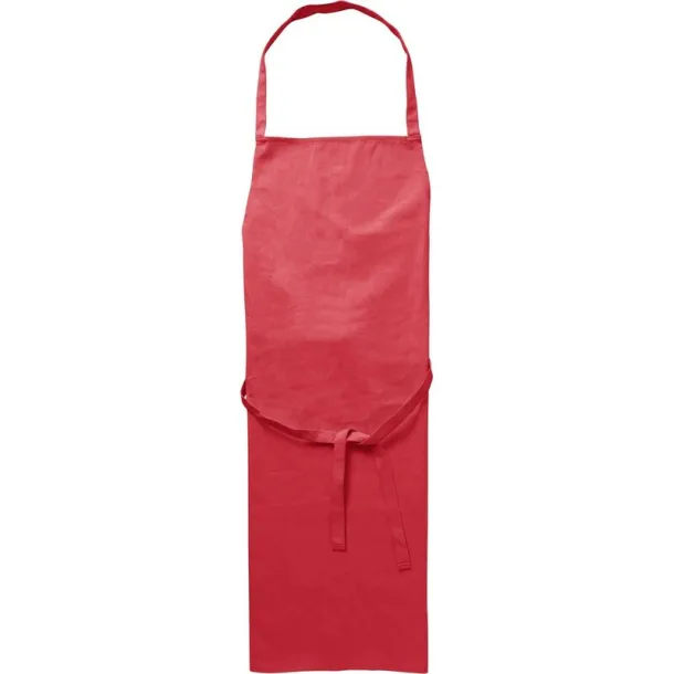  Cotton kitchen apron Crvena