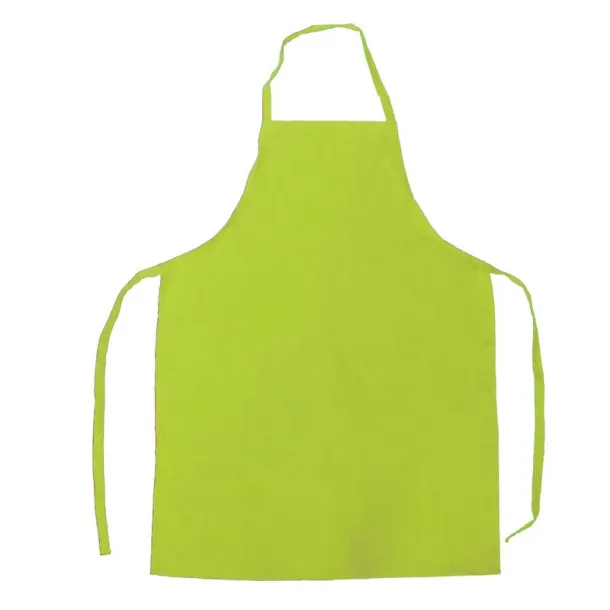  Cotton kitchen apron light green