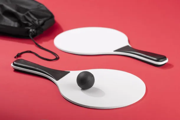 TINES Beach racket set Crna