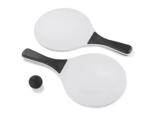 TINES set reketa za plažu BLACK