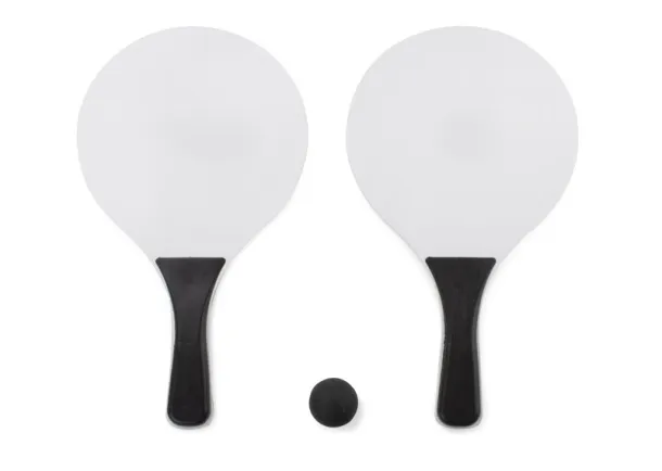TINES set reketa za plažu BLACK