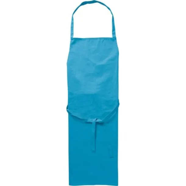  Cotton kitchen apron blue