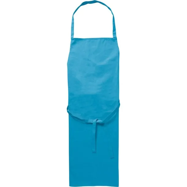  Cotton kitchen apron blue