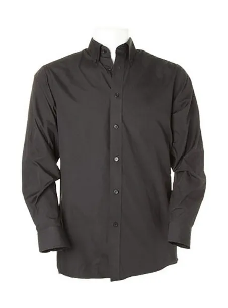  Classic Fit Workforce Shirt - Kustom Kit Black