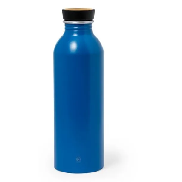  Recycled aluminium sports bottle 550 ml blue