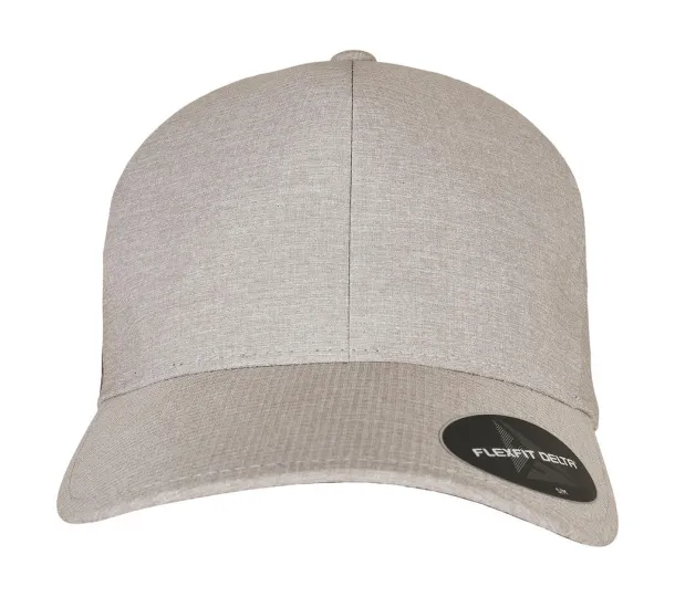  Flexfit Delta Melange Cap - Flexfit Melange Silver