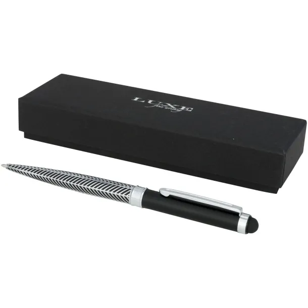 Empire stylus ballpoint pen - Luxe Crna Silver