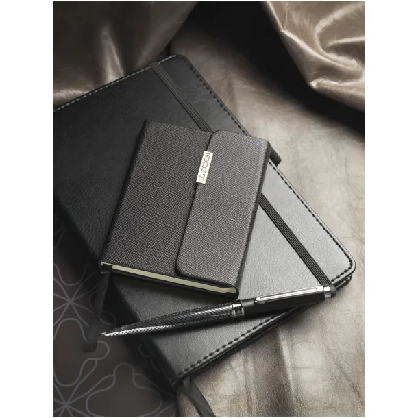 Empire stylus kemijska olovka - Luxe Crna Srebrna