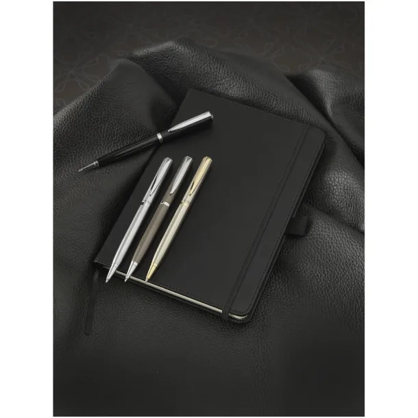 Bound A5 notebook - Luxe Solid black