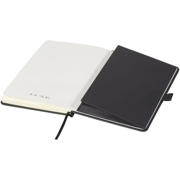 Bound A5 notebook - Luxe Solid black