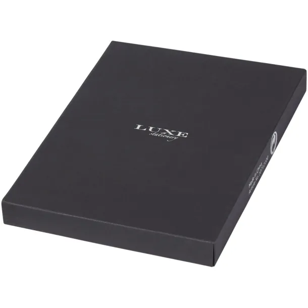 Bound A5 notebook - Luxe Solid black