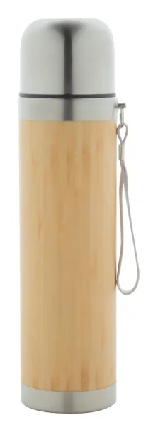Tirens vacuum flask Natural Silver