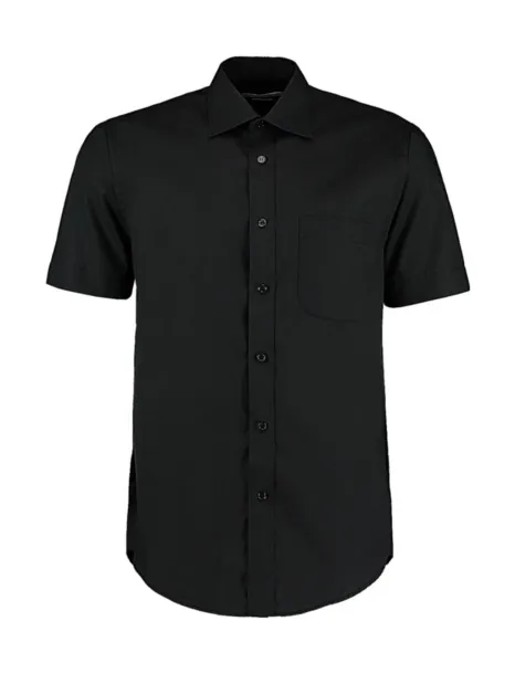  Classic Fit Business Shirt SSL - Kustom Kit Black