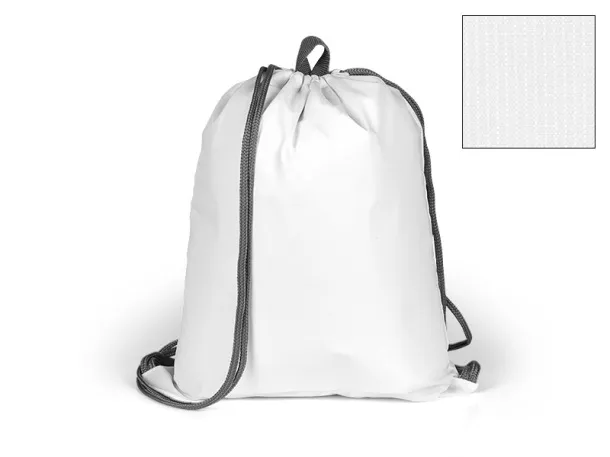 EXIT Drawstring bag White