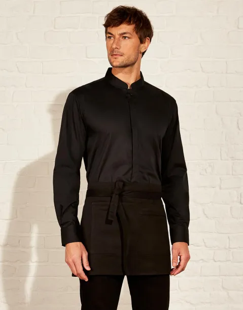  Tailored Fit Mandarin Collar Shirt - Bargear