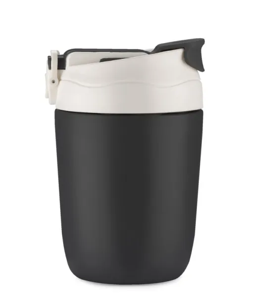 DOPPIO Travel mug  360 ml BLACK