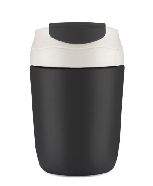 DOPPIO Travel mug  360 ml BLACK