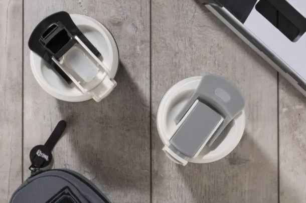 DOPPIO Travel mug  360 ml Crna