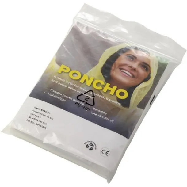  Poncho with hood neutral