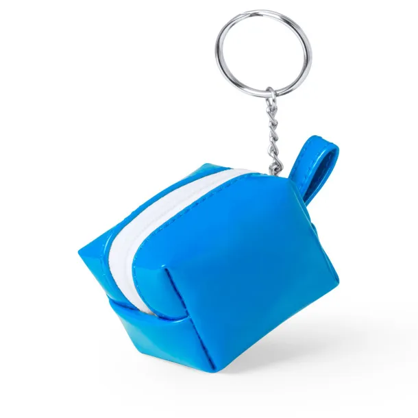 Darnex Keyring Purse Light blue