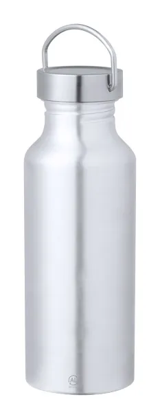Agul Reciklirana aluminijska boca, 650 ml Srebrna