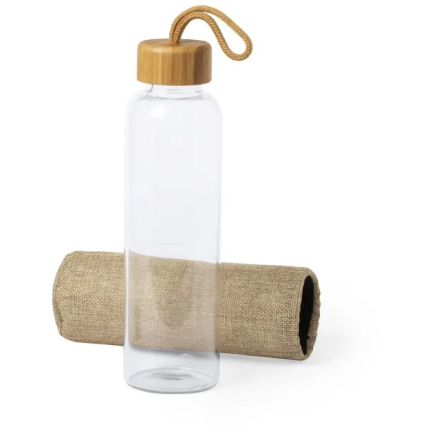  Glass sports bottle 500 ml neutral