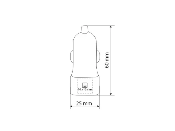 CRUISER PUNJAČ MOBILNIH UREĐAJA ZA AUTOMOBIL Bijela