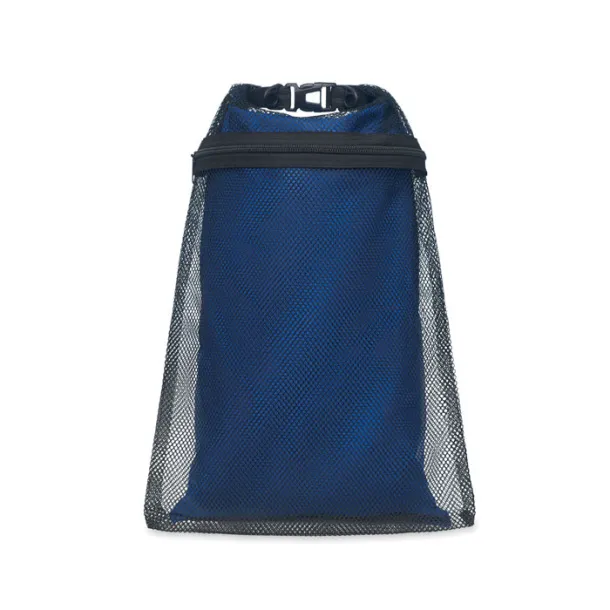 SCUBA MESH Waterproof bag 6L with strap Royal blue