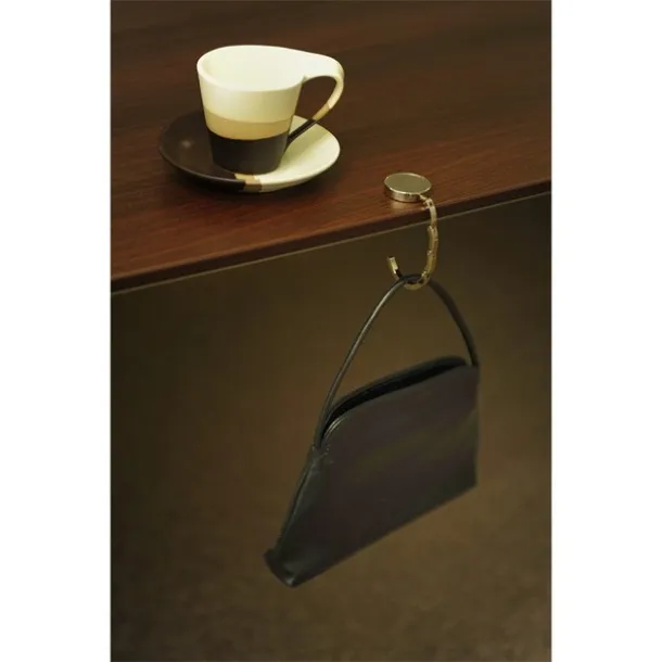 GLAMOUR handbag folding hanger Silver