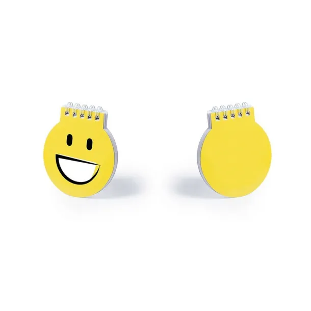  Notebook "smiling face" yellow