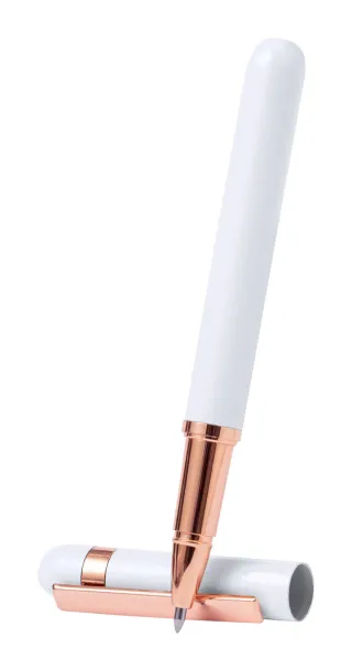 Kasey roller pen White