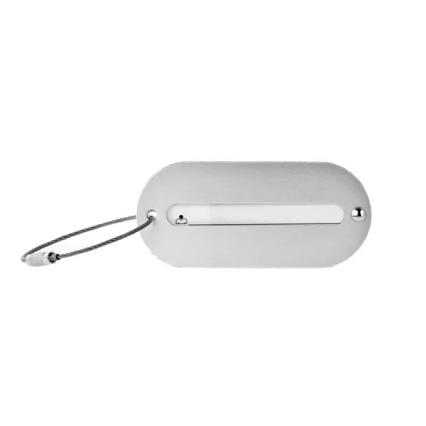  Luggage tag silver