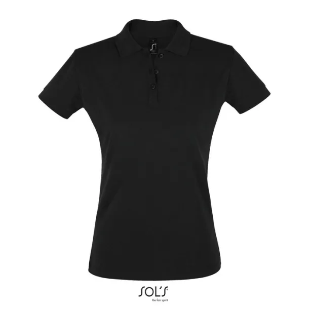 PERFECT WOMEN Ženska Polo majica - 180g Crna