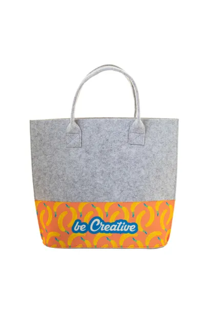 CreaFelt Shop C RPET personalizirana torba za kupovinu Bijela Siva