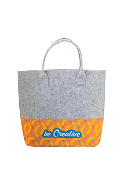 CreaFelt Shop C RPET personalizirana torba za kupovinu Bijela Siva