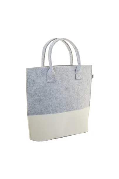 CreaFelt Shop C RPET personalizirana torba za kupovinu Bijela Siva
