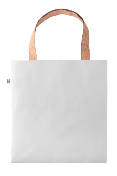 SuboShop Cork custom shopping bag White Natural