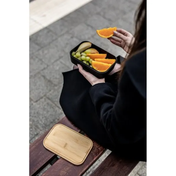  Lunch box 850 ml Crna