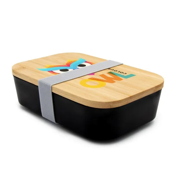  Kutija za hranu, 850 ml Crna