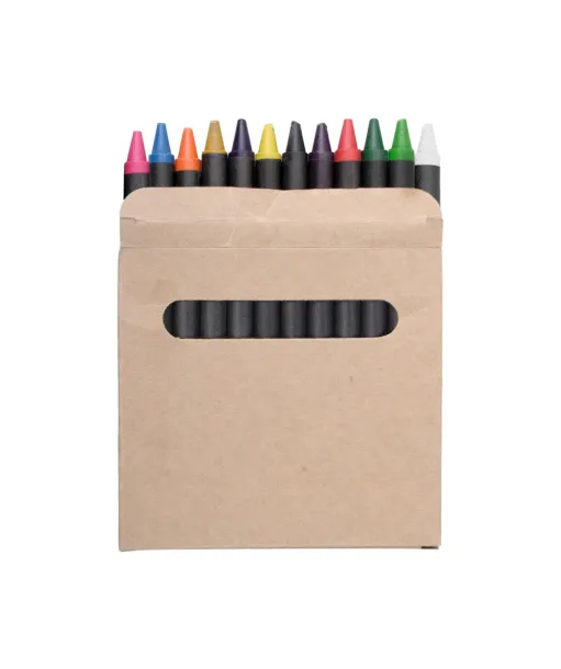 Lola set of 12 crayons Black Beige