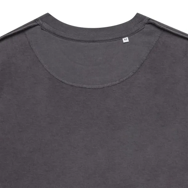  Iqoniq Zion unisex pulover od recikliranog pamuka, 340 g/m² - iqoniq anthracite