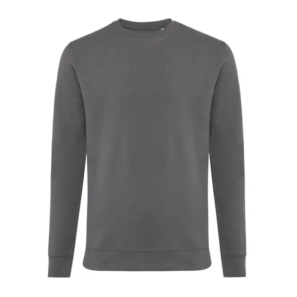  Iqoniq Zion unisex pulover od recikliranog pamuka, 340 g/m² - iqoniq anthracite