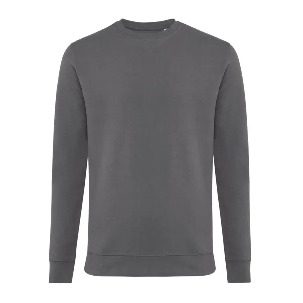  Iqoniq Zion unisex pulover od recikliranog pamuka, 340 g/m² - iqoniq anthracite